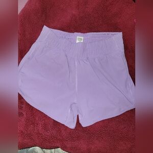 Women's Lavender Active Shorts - Lightweight Comfort